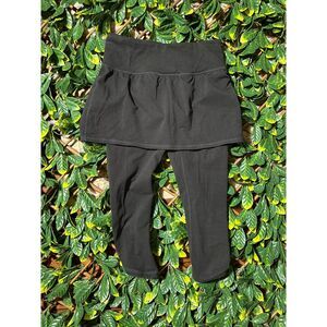 Athleta Black Workout Skirt and Cropped Leggings Size Small